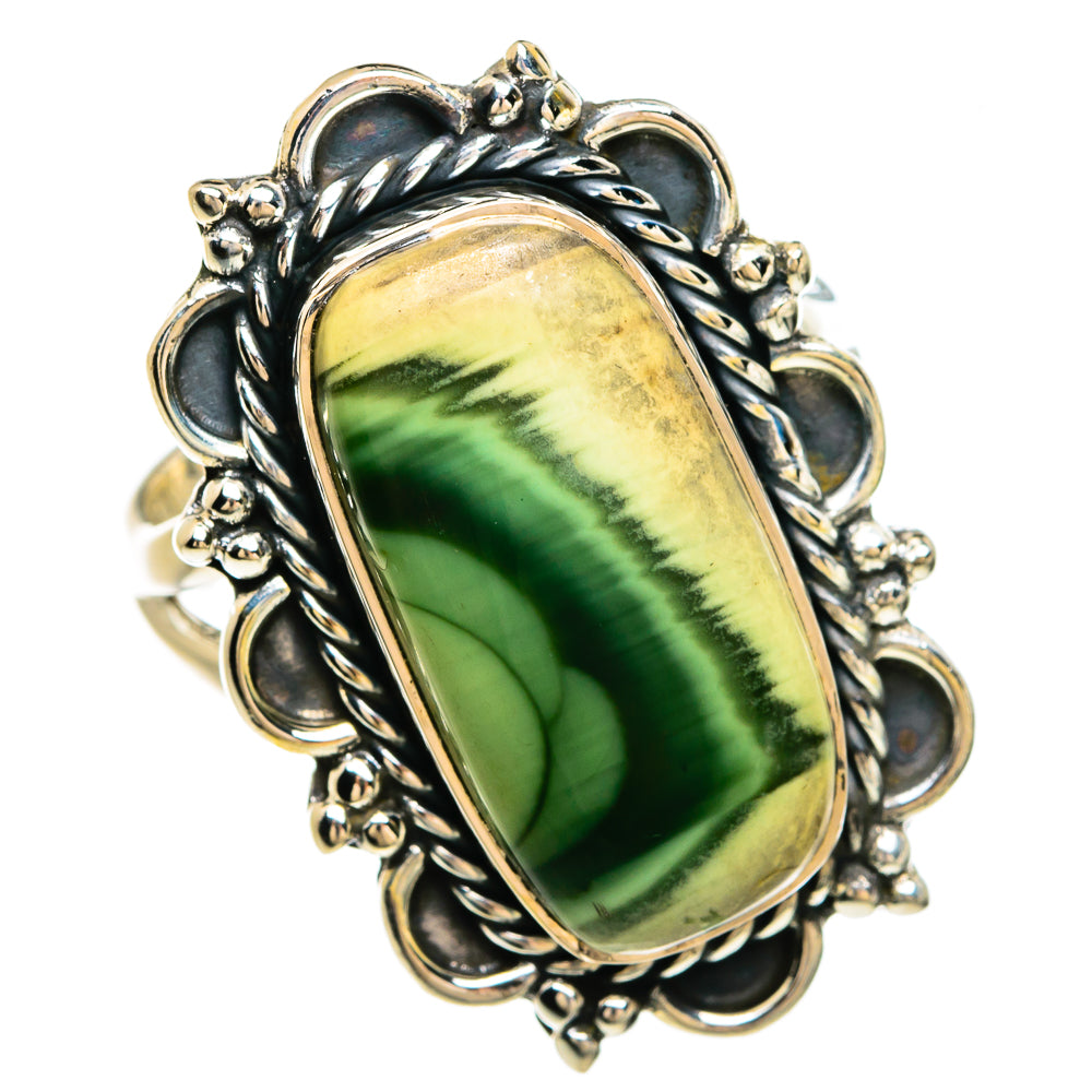 Willow Creek Jasper Rings handcrafted by Ana Silver Co - RING81179