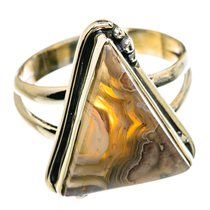 Botswana Agate Rings handcrafted by Ana Silver Co - RING81184