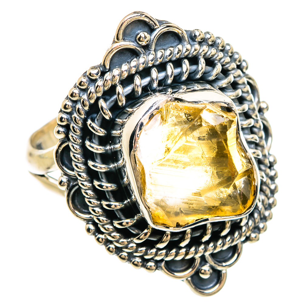 Citrine Rings handcrafted by Ana Silver Co - RING81185
