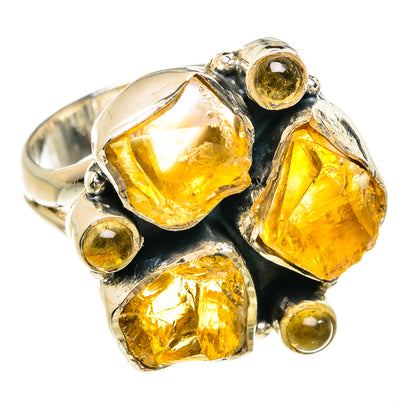 Citrine Rings handcrafted by Ana Silver Co - RING81186