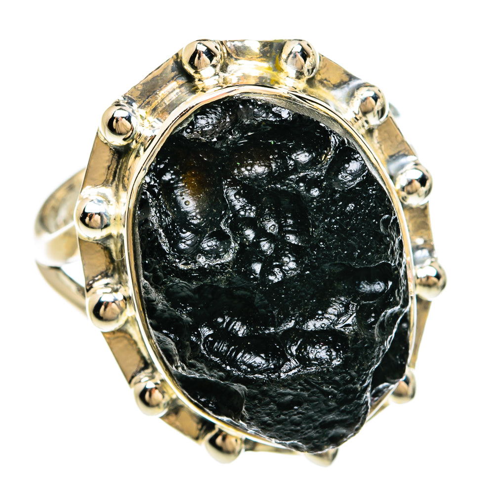 Tektite Rings handcrafted by Ana Silver Co - RING81194