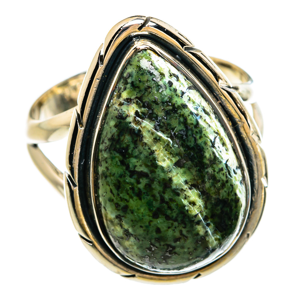 Lizard Jasper Rings handcrafted by Ana Silver Co - RING81216