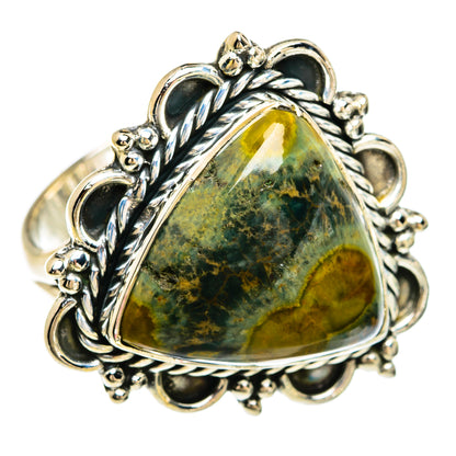 Ocean Jasper Rings handcrafted by Ana Silver Co - RING81219