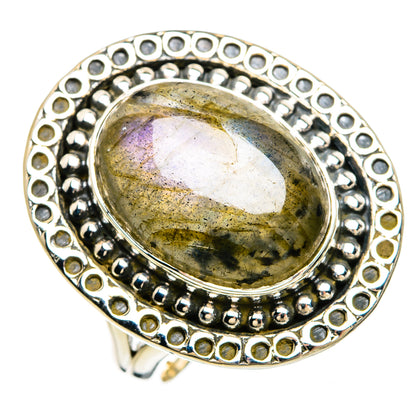 Labradorite Rings handcrafted by Ana Silver Co - RING81227