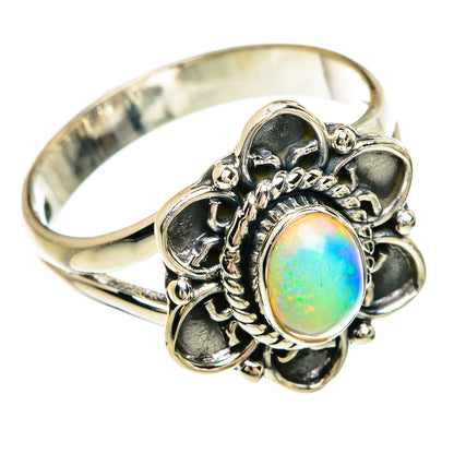 Ethiopian Opal Rings handcrafted by Ana Silver Co - RING81234
