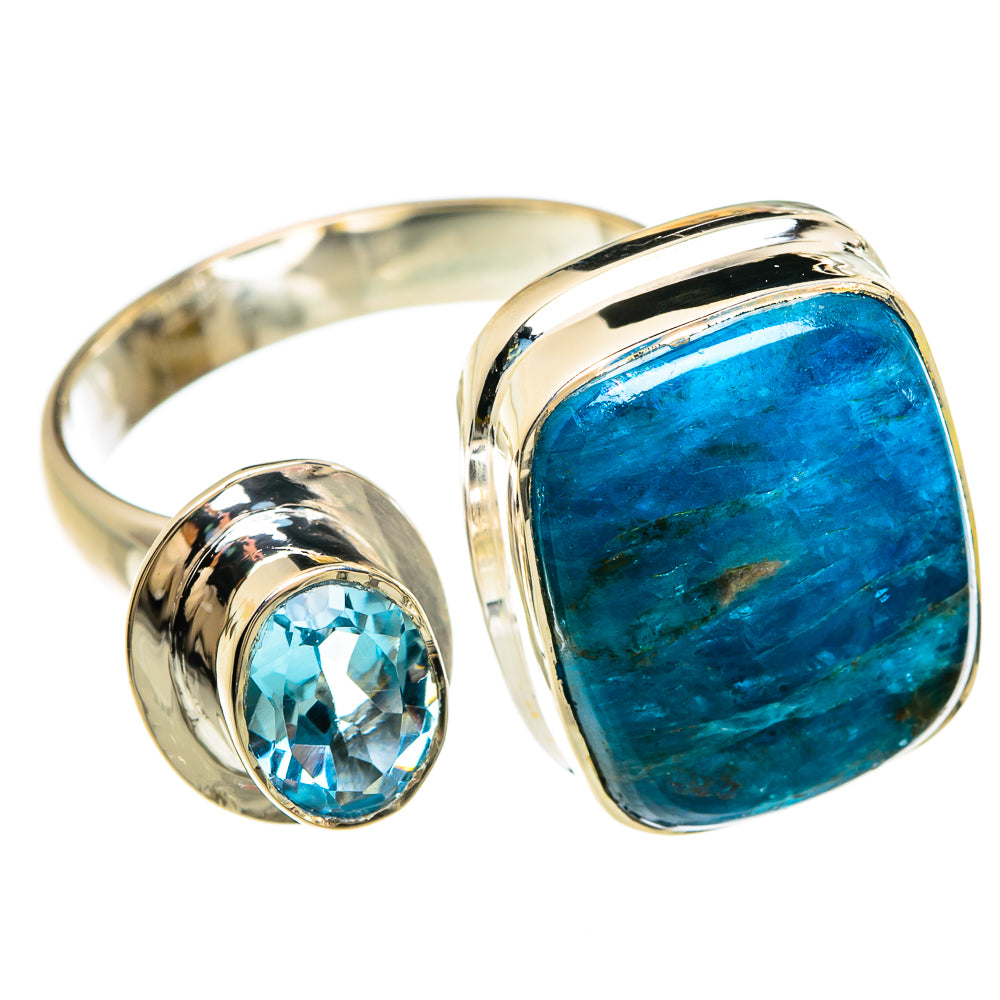 Chrysocolla Rings handcrafted by Ana Silver Co - RING81238
