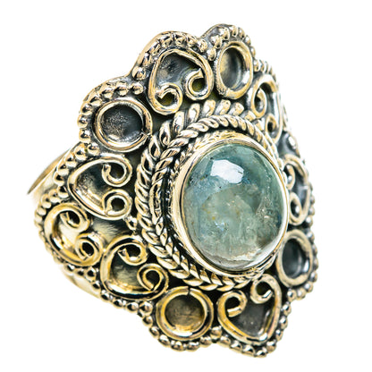 Aquamarine Rings handcrafted by Ana Silver Co - RING81244