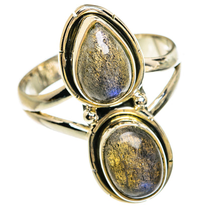 Labradorite Rings handcrafted by Ana Silver Co - RING81246