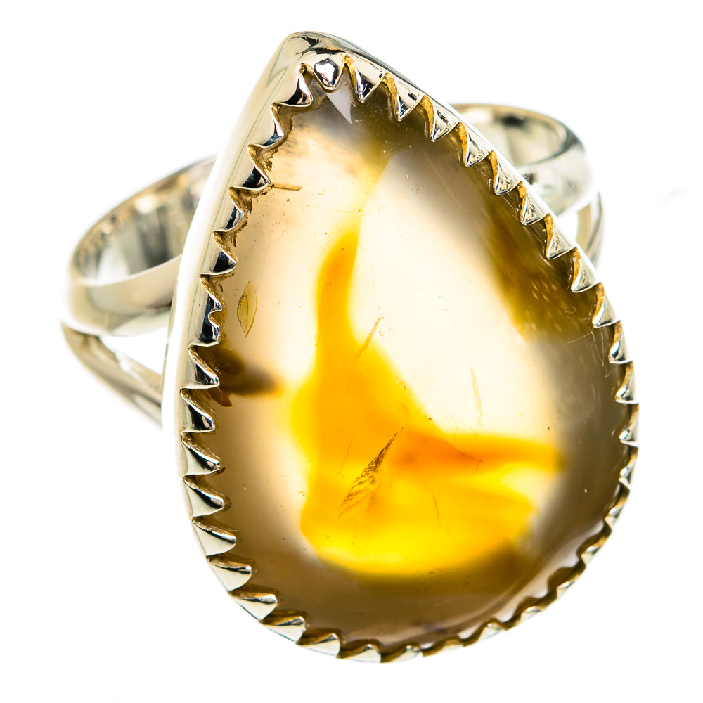 Montana Agate Rings handcrafted by Ana Silver Co - RING81251