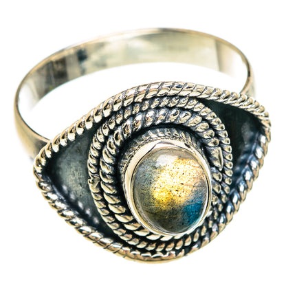 Labradorite Rings handcrafted by Ana Silver Co - RING81268