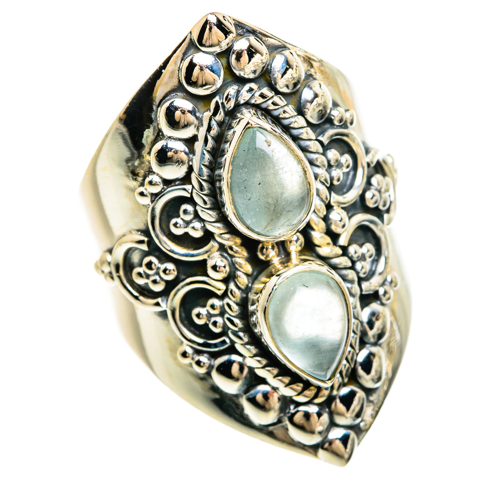 Aquamarine Rings handcrafted by Ana Silver Co - RING81271