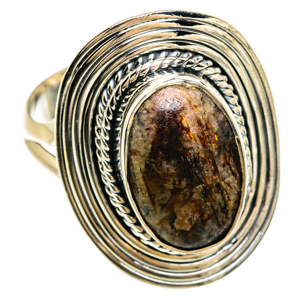 Astrophyllite Rings handcrafted by Ana Silver Co - RING81281 - Photo 2