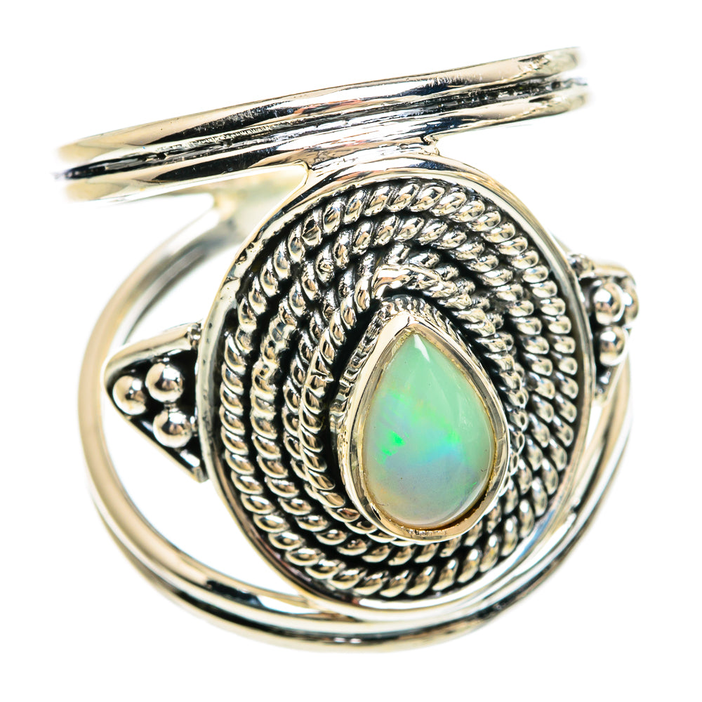 Ethiopian Opal Rings handcrafted by Ana Silver Co - RING81295