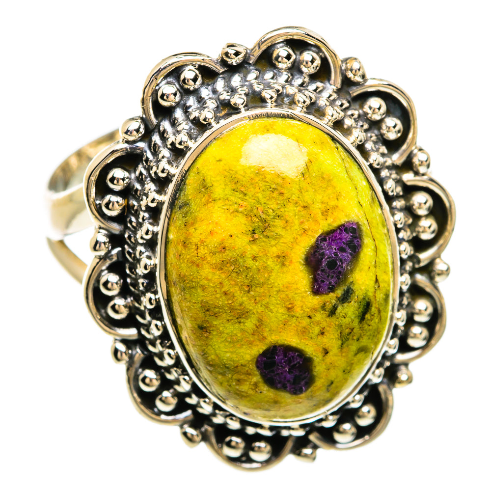 Atlantisite Rings handcrafted by Ana Silver Co - RING81332 - Photo 2