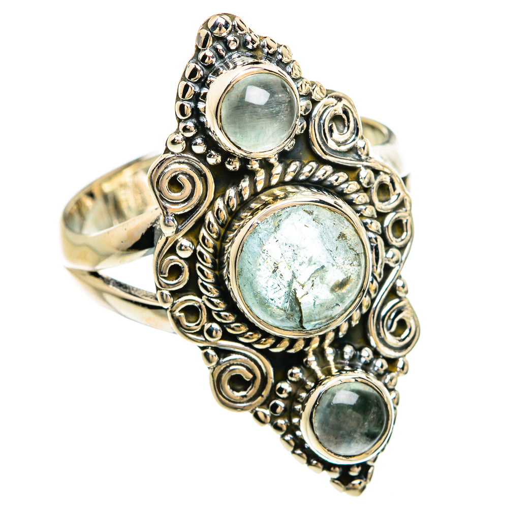 Aquamarine Rings handcrafted by Ana Silver Co - RING81336
