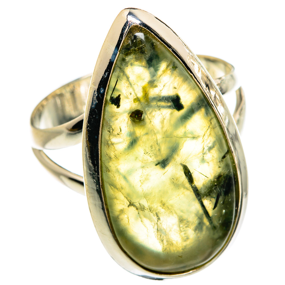 Prehnite Rings handcrafted by Ana Silver Co - RING81343