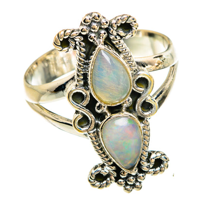 Ethiopian Opal Rings handcrafted by Ana Silver Co - RING81365