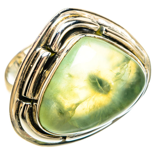 Prehnite Rings handcrafted by Ana Silver Co - RING81376