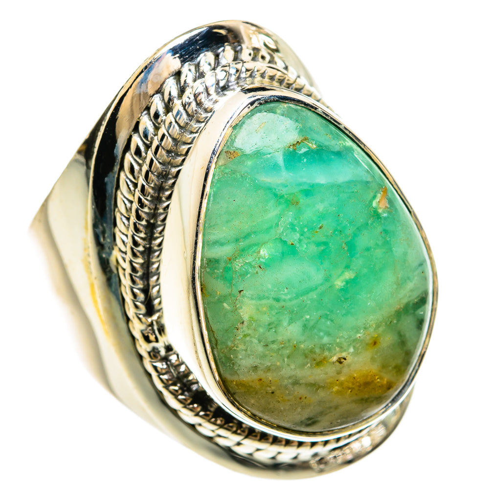 Peruvian Opal Rings handcrafted by Ana Silver Co - RING81377
