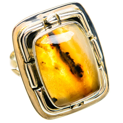 Montana Agate Rings handcrafted by Ana Silver Co - RING81383