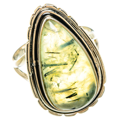 Prehnite Rings handcrafted by Ana Silver Co - RING81410