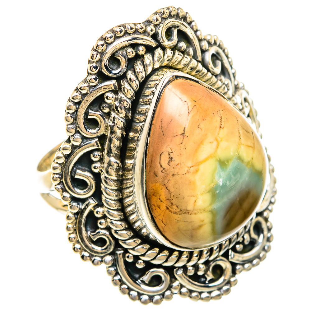 Willow Creek Jasper Rings handcrafted by Ana Silver Co - RING81415