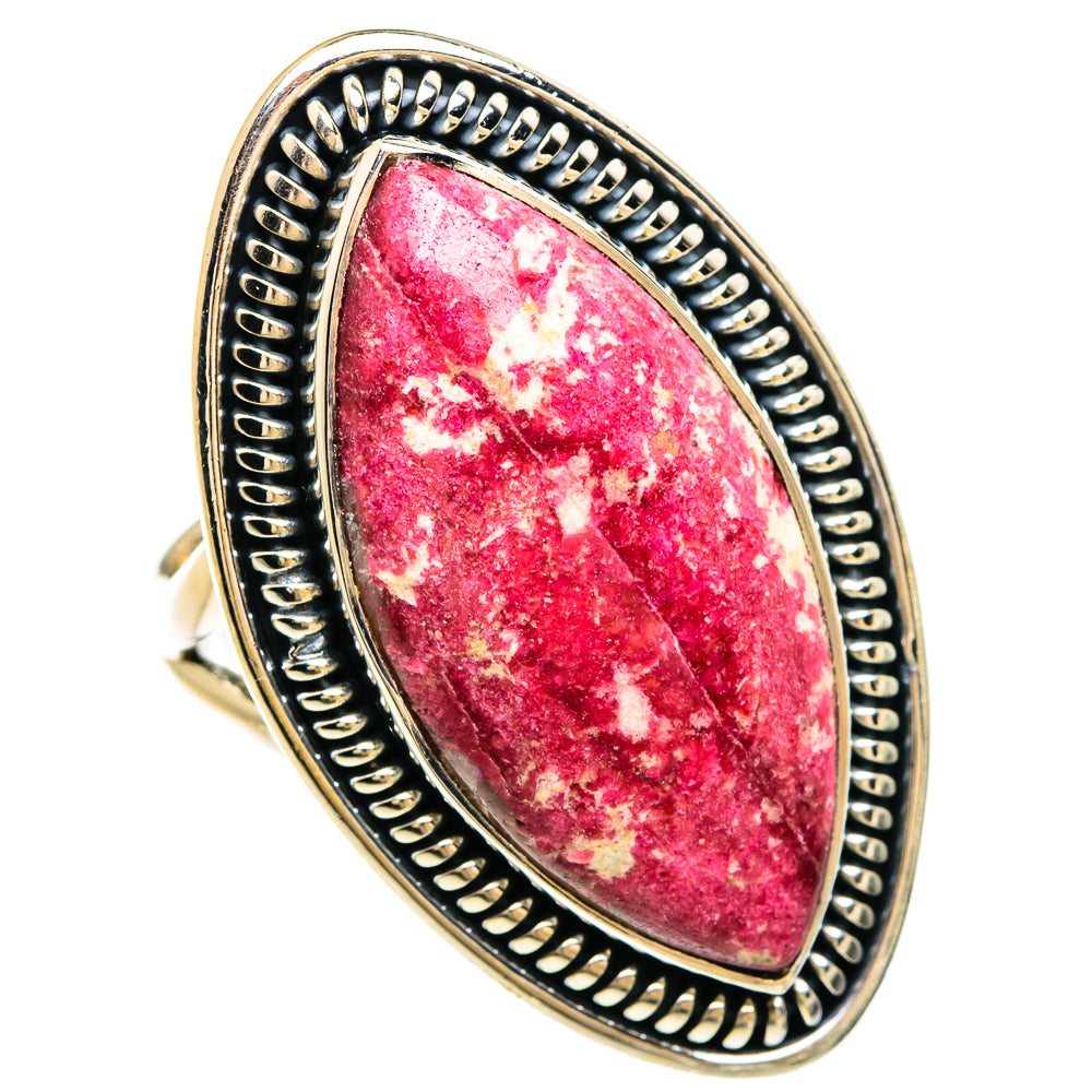 Thulite Rings handcrafted by Ana Silver Co - RING81452