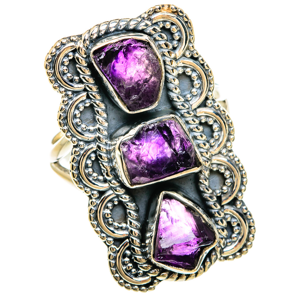 Amethyst Rings handcrafted by Ana Silver Co - RING81454