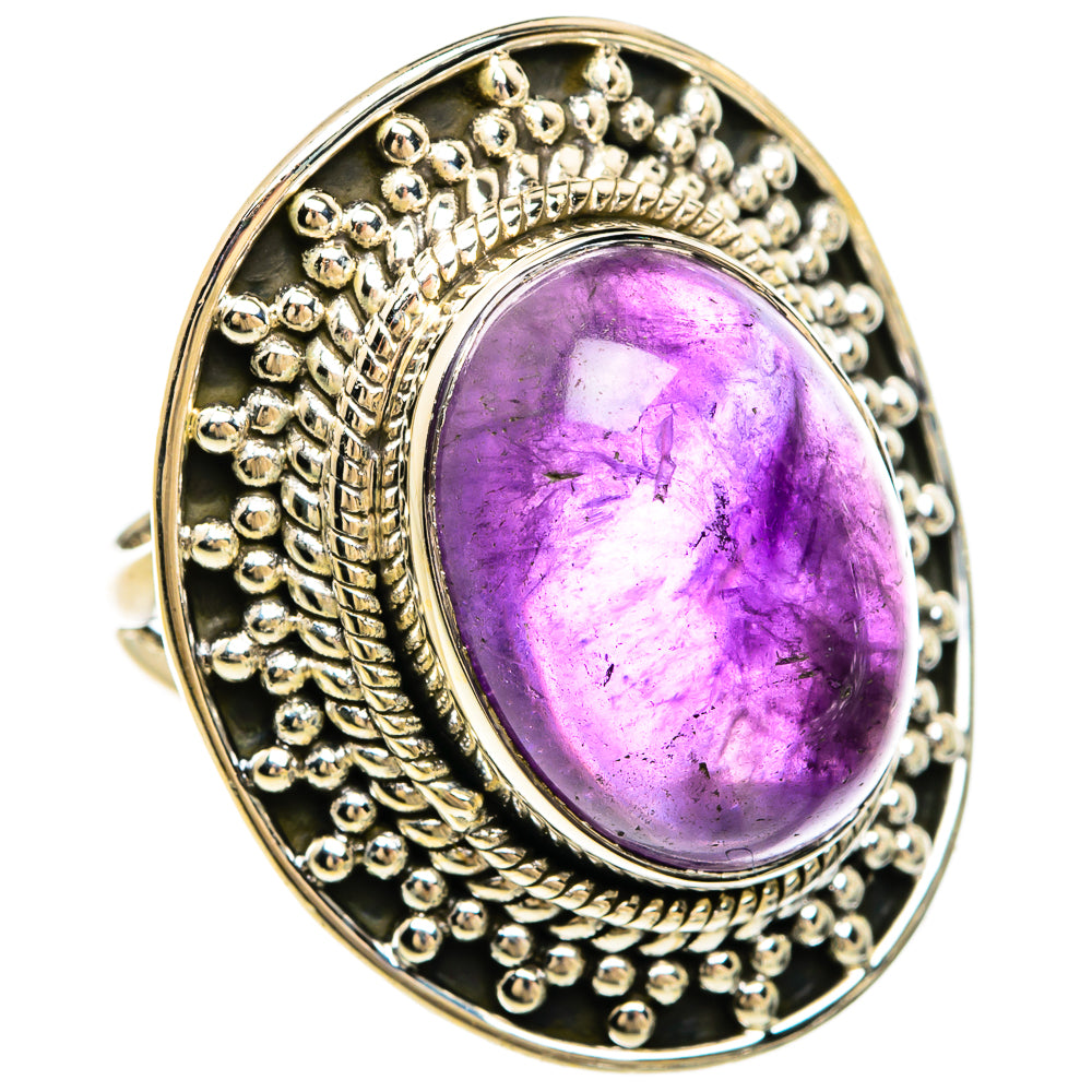 Amethyst Rings handcrafted by Ana Silver Co - RING81455