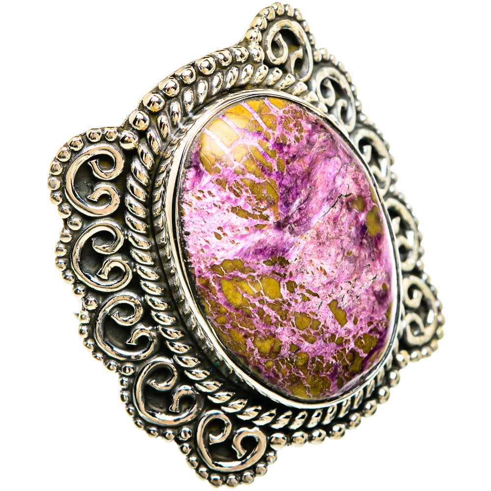 Stichtite Rings handcrafted by Ana Silver Co - RING81456
