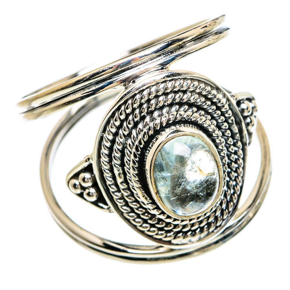 Aquamarine Rings handcrafted by Ana Silver Co - RING81468