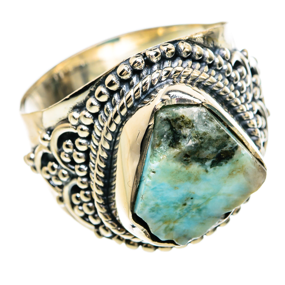 Larimar Rings handcrafted by Ana Silver Co - RING81471