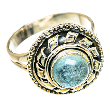 Aquamarine Rings handcrafted by Ana Silver Co - RING81474