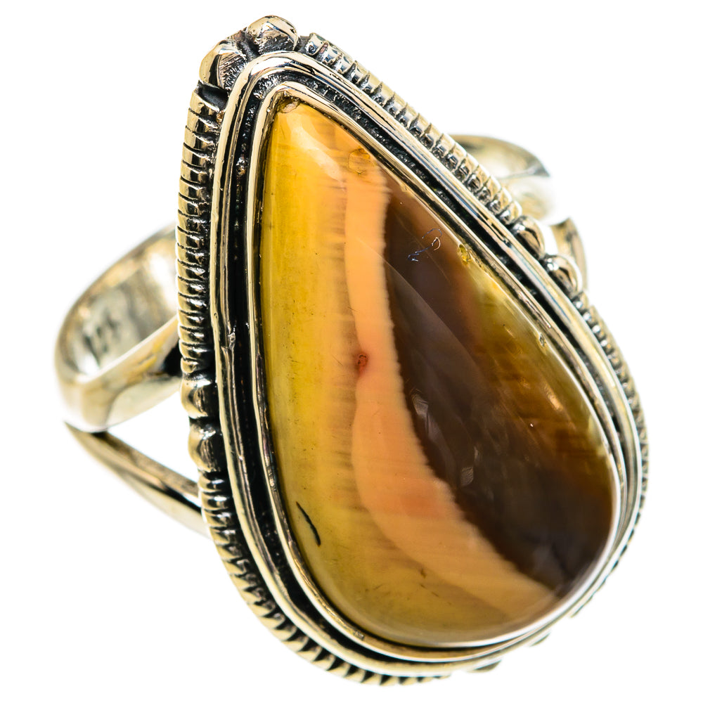 Imperial Jasper Rings handcrafted by Ana Silver Co - RING81481 - Photo 2