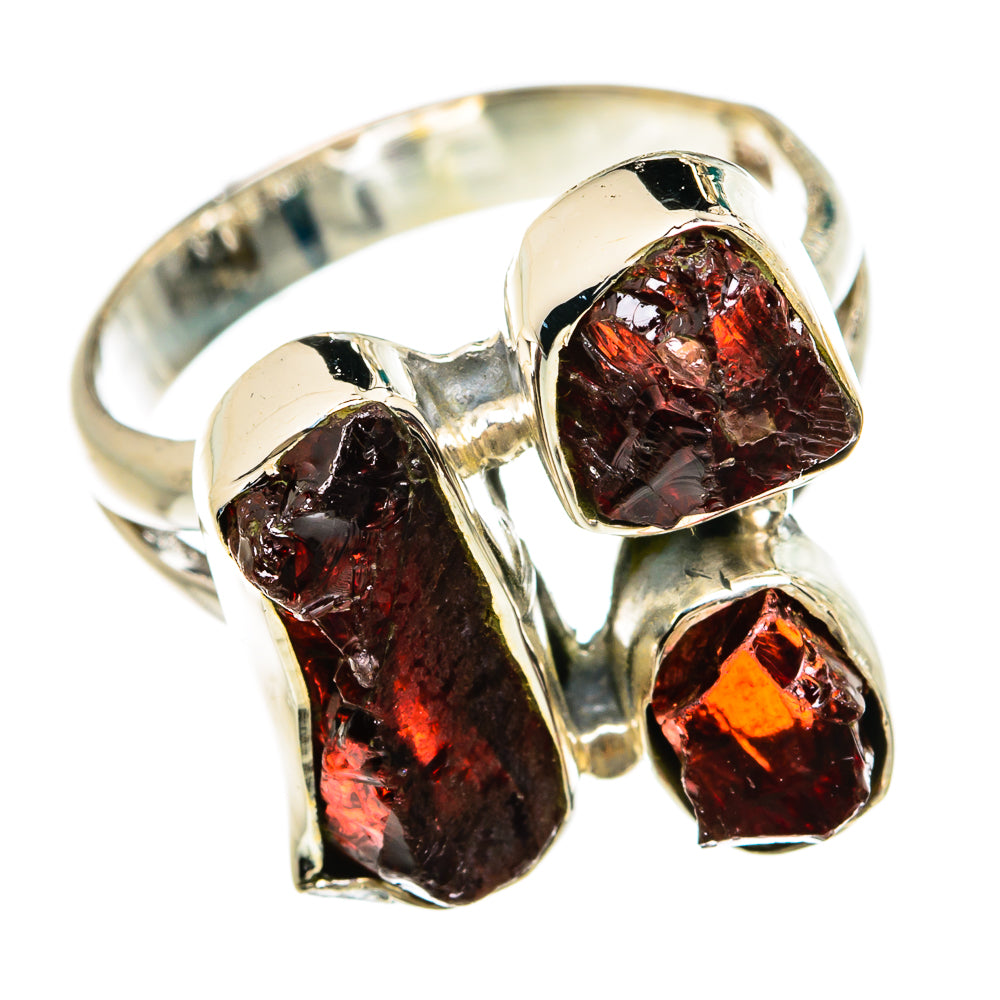 Garnet Rings handcrafted by Ana Silver Co - RING81486
