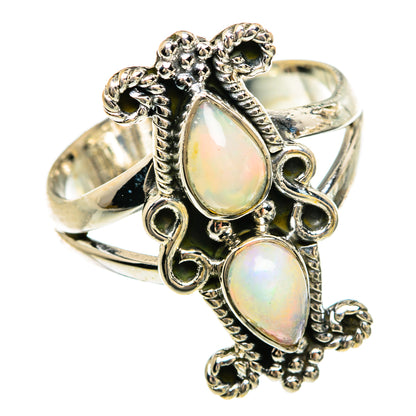 Ethiopian Opal Rings handcrafted by Ana Silver Co - RING81497