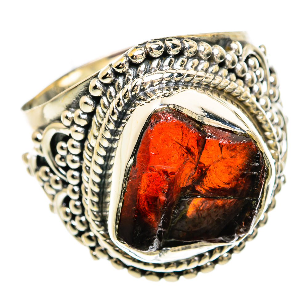 Garnet Rings handcrafted by Ana Silver Co - RING81522
