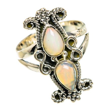 Ethiopian Opal Rings handcrafted by Ana Silver Co - RING81534