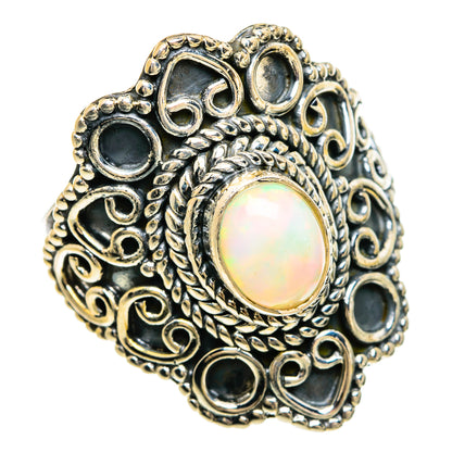Ethiopian Opal Rings handcrafted by Ana Silver Co - RING81535