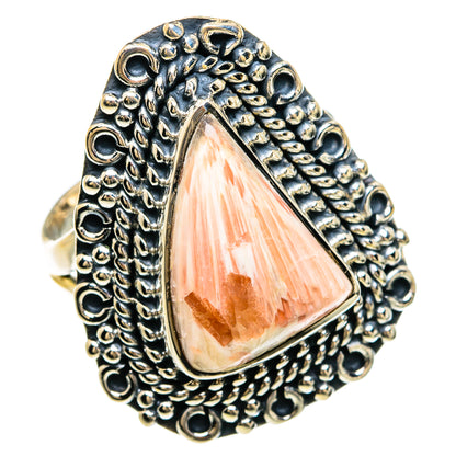 Scolecite Rings handcrafted by Ana Silver Co - RING81555 - Photo 2