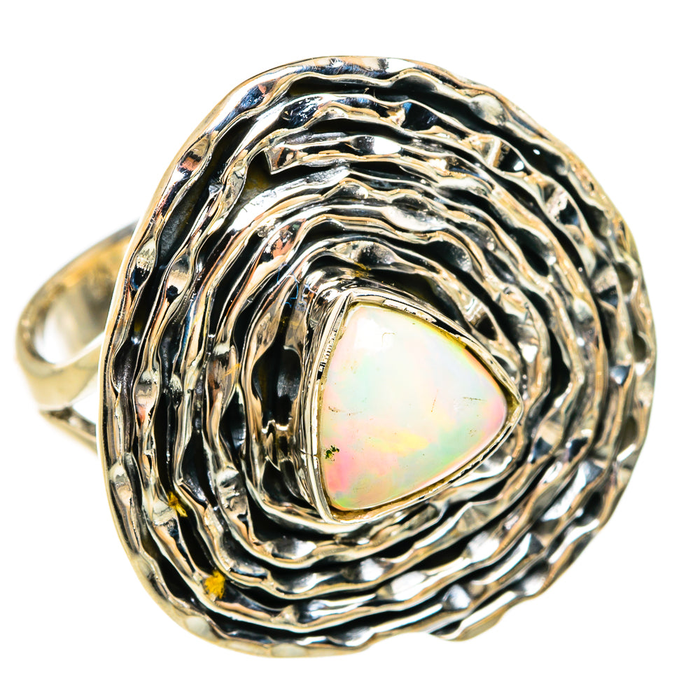 Ethiopian Opal Rings handcrafted by Ana Silver Co - RING81569