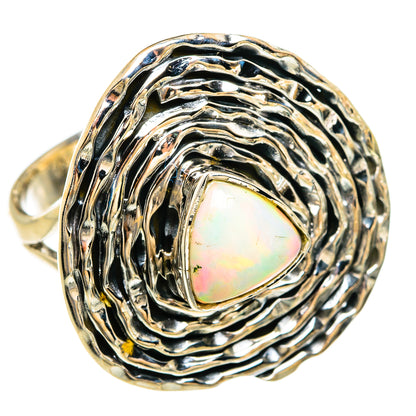 Ethiopian Opal Rings handcrafted by Ana Silver Co - RING81569