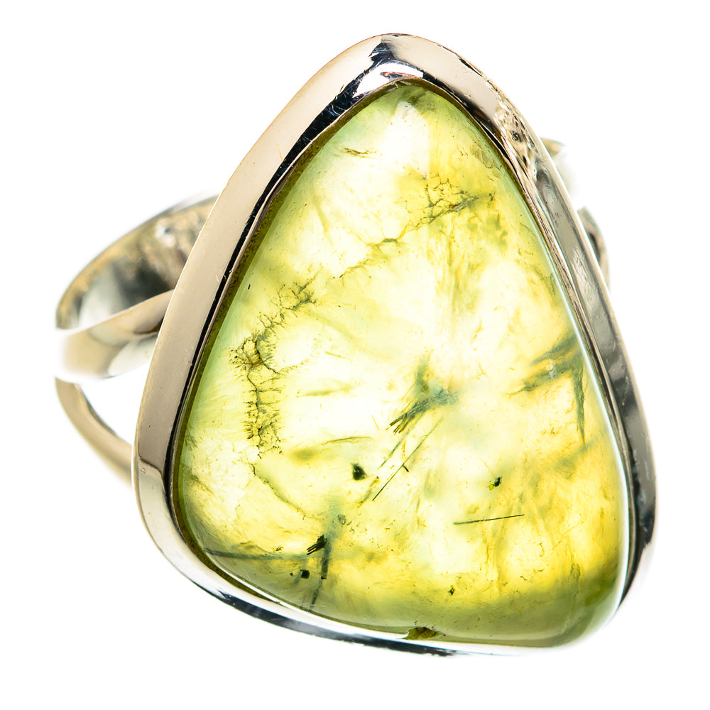 Prehnite Rings handcrafted by Ana Silver Co - RING81581