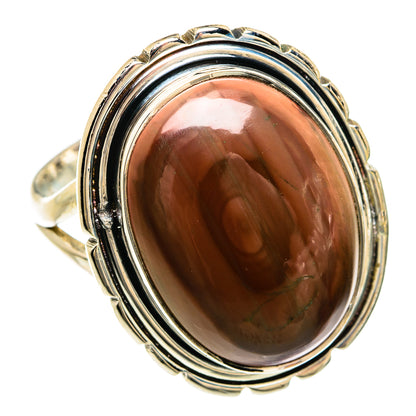 Imperial Jasper Rings handcrafted by Ana Silver Co - RING81585 - Photo 2