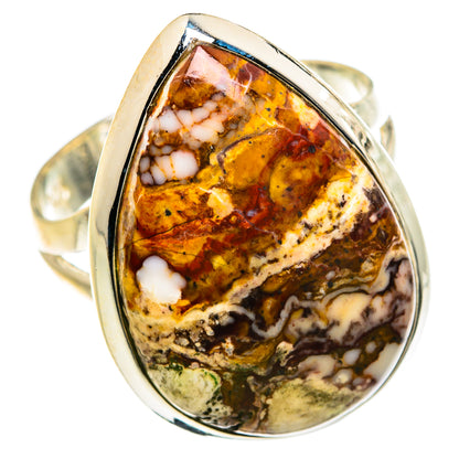 Ocean Jasper Rings handcrafted by Ana Silver Co - RING81586