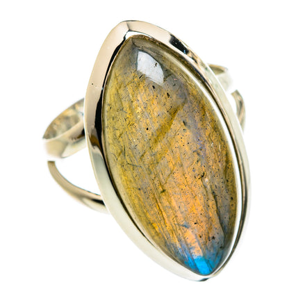 Labradorite Rings handcrafted by Ana Silver Co - RING81607