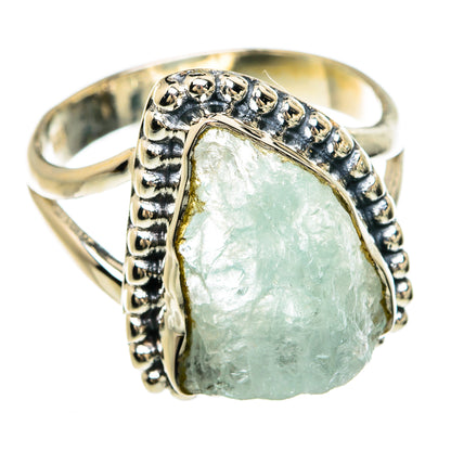 Aquamarine Rings handcrafted by Ana Silver Co - RING81610 - Photo 2