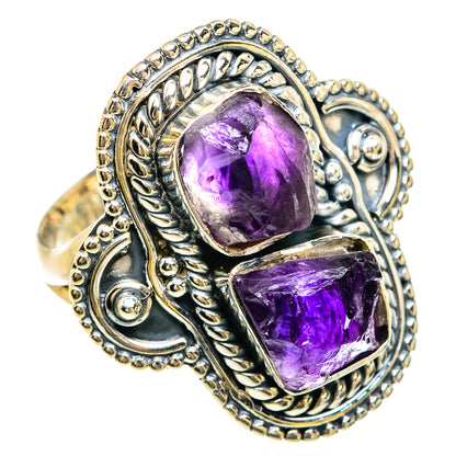 Amethyst Rings handcrafted by Ana Silver Co - RING81653 - Photo 2