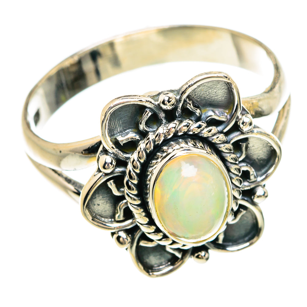 Ethiopian Opal Rings handcrafted by Ana Silver Co - RING81662