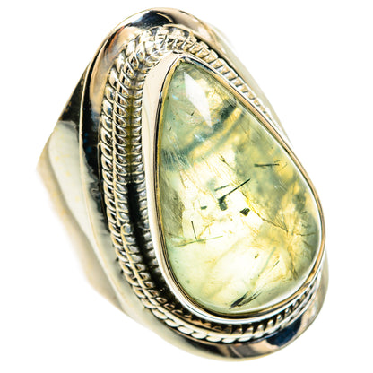 Prehnite Rings handcrafted by Ana Silver Co - RING81671